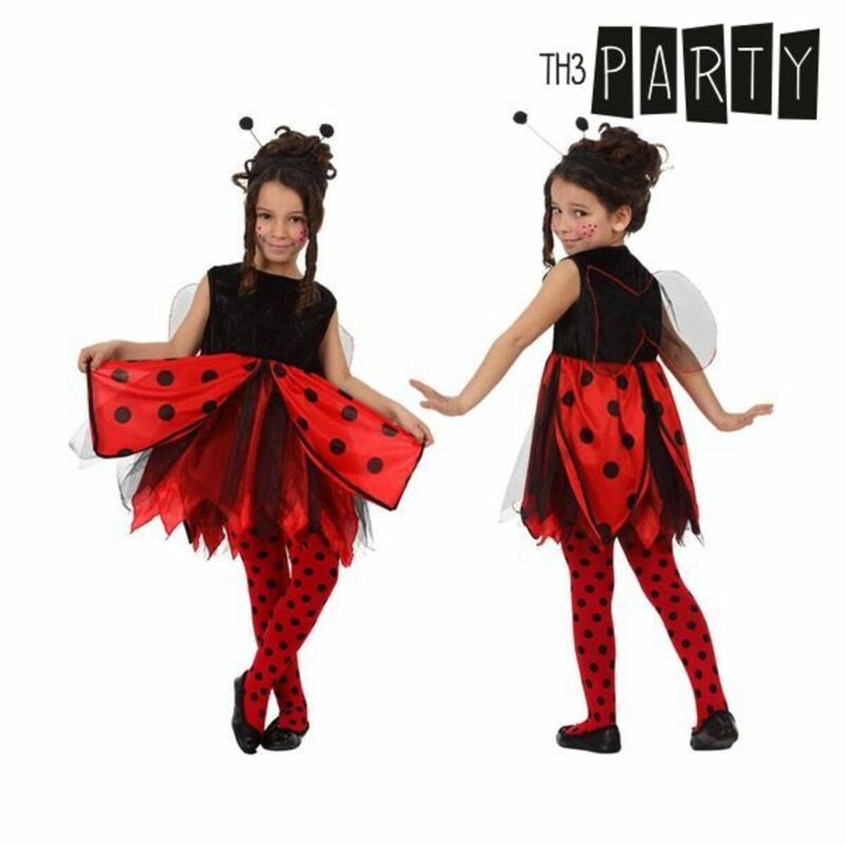 Costume for Children Th3 Party Red animals (3 Pieces)/7-9 Years
