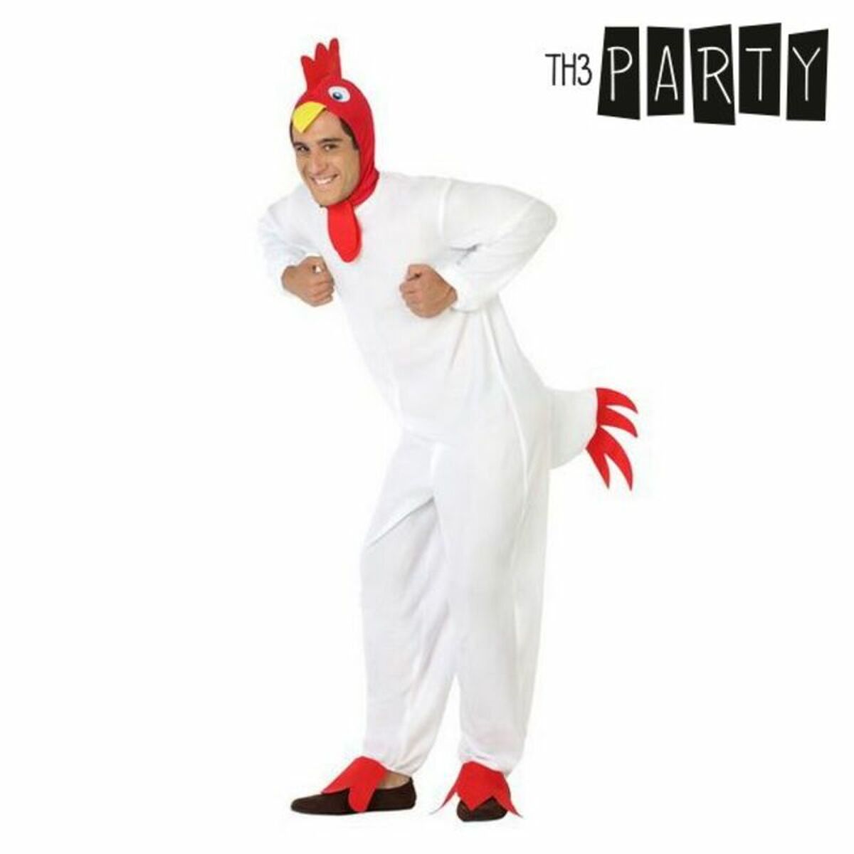 Costume for Adults White XL (2 Units)/XL
