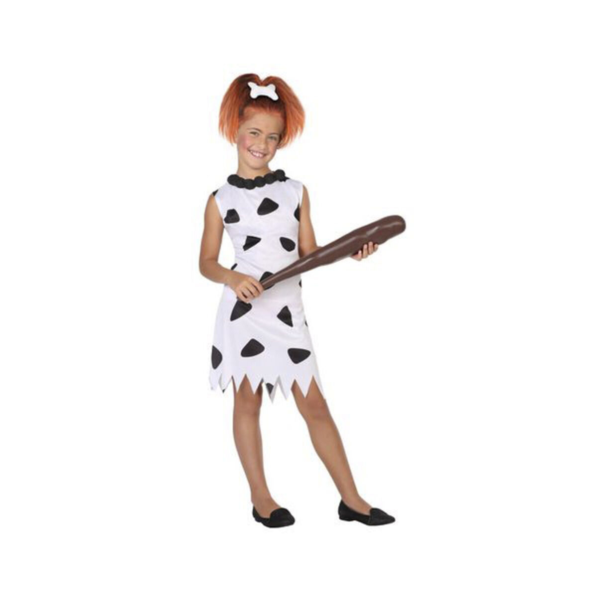 Costume for Children Caveman White (1 pc)/3-4 Years
