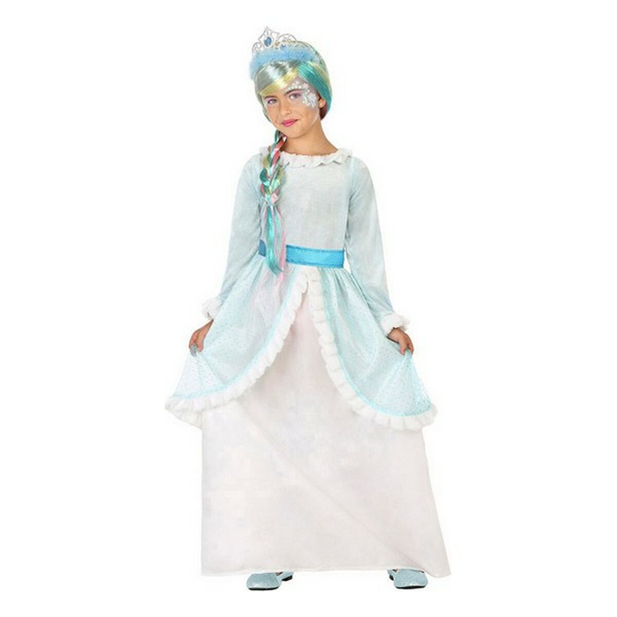 Costume for Children Blue Princess/7-9 Years