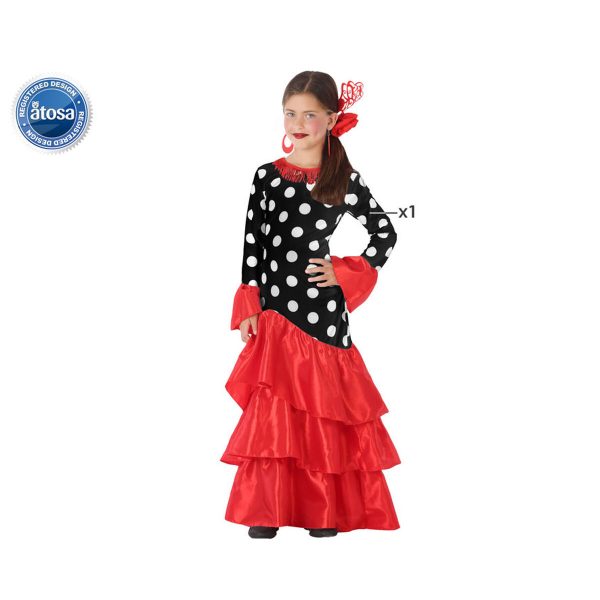 Children's costume Black Red Spain/5-6 Years - Image 4