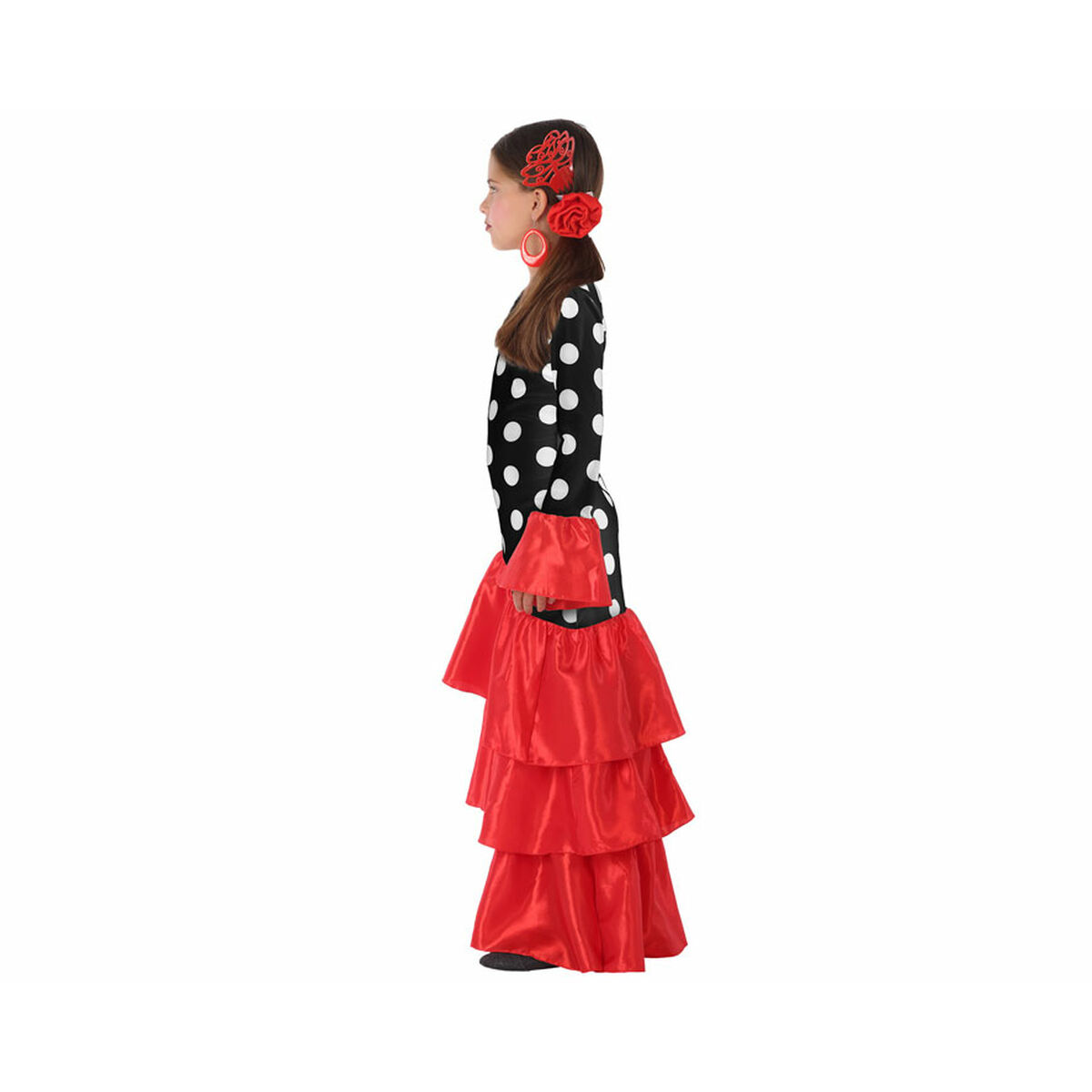 Children's costume Black Red Spain/5-6 Years