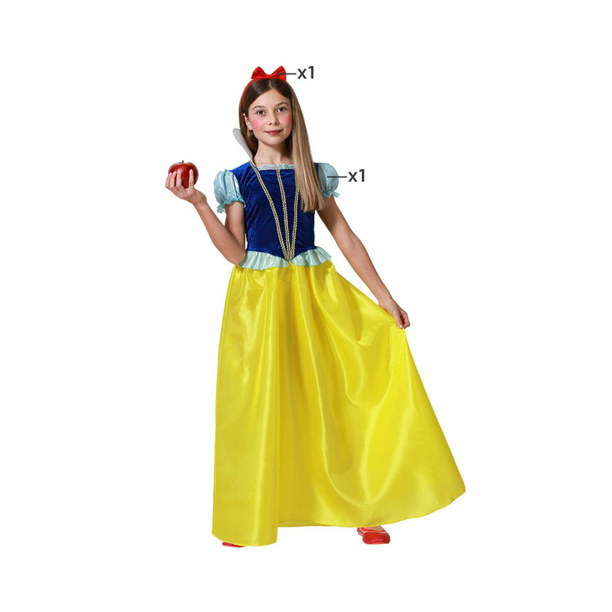 Costume for Children Snow White (2 Pieces)/3-4 Years