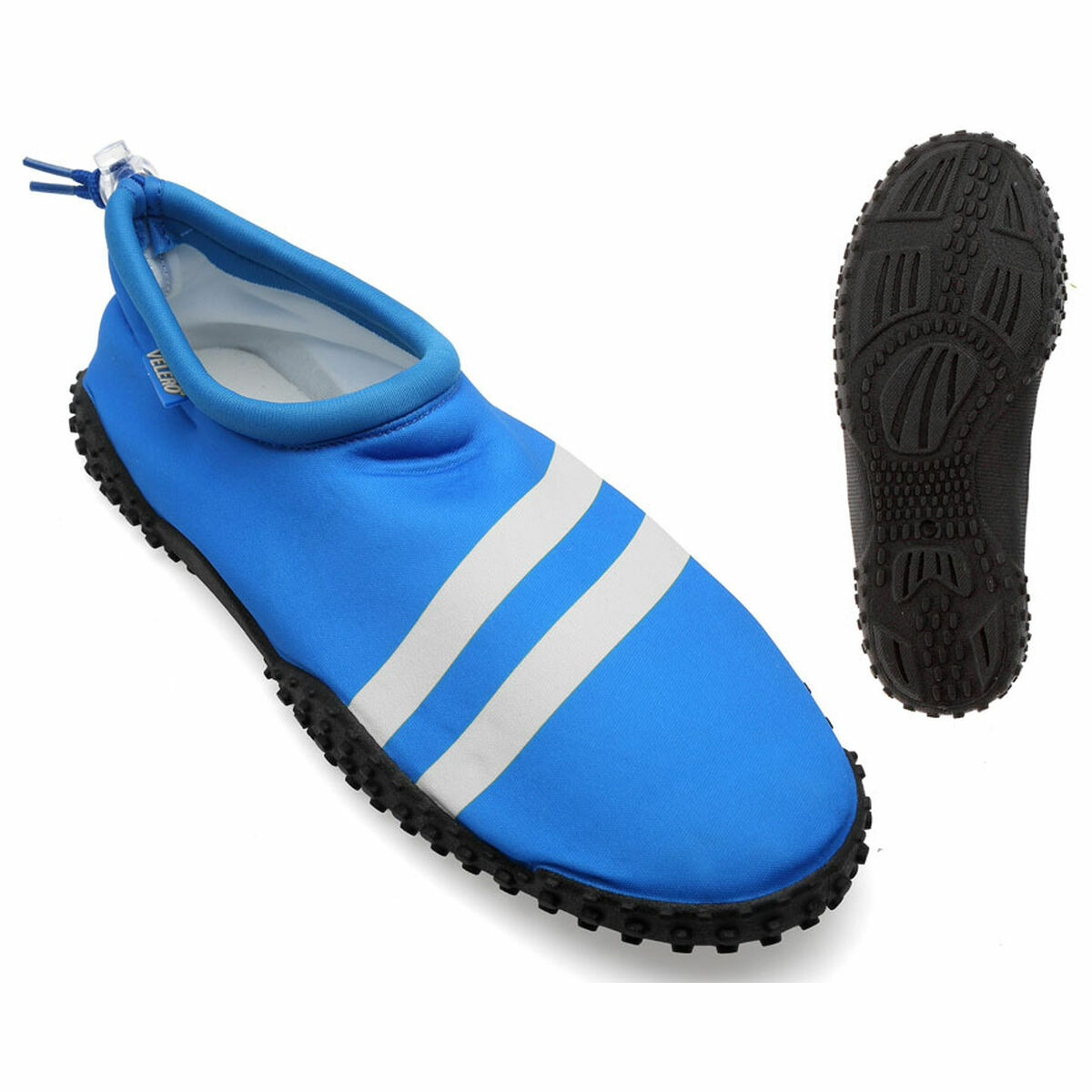 Slippers Stripes Adults unisex Blue/35