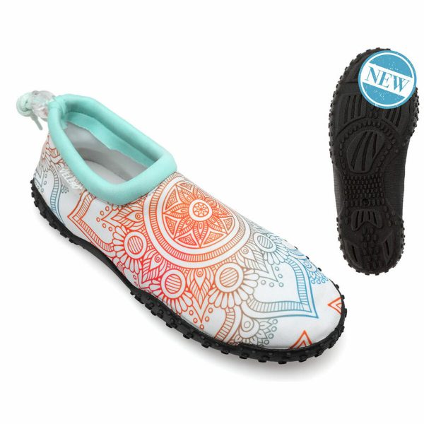 Slippers Mandala Adults unisex White/40