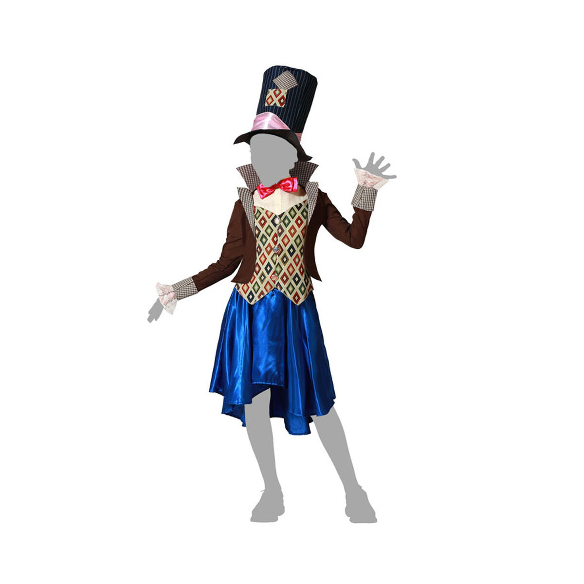 Costume for Children Crazy Female Milliner/3-4 Years
