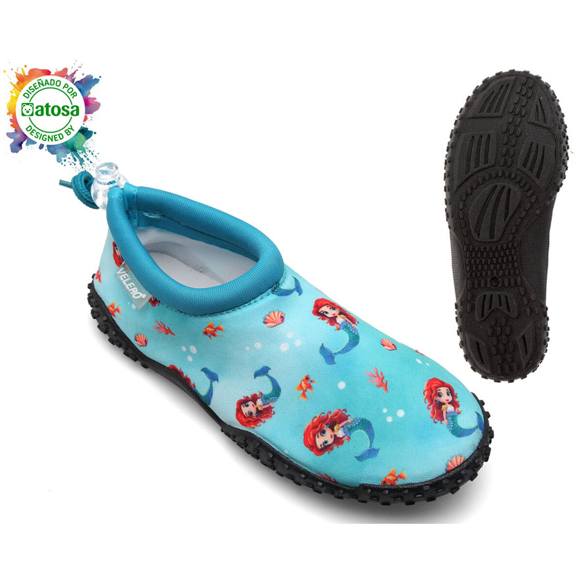 Children's Socks Blue Mermaid/22