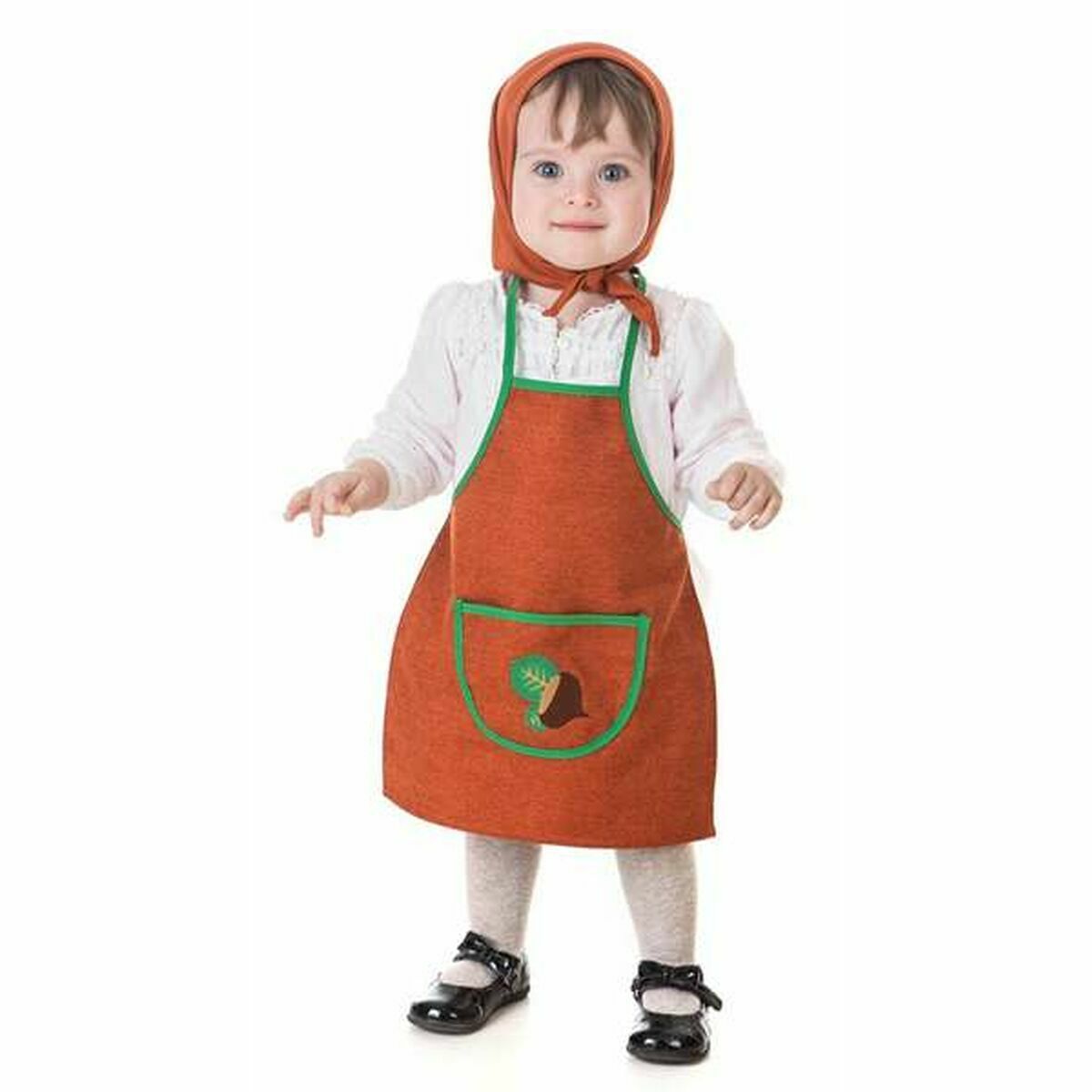 Costume for Children Chesnut seller Green Orange/3-5 Years