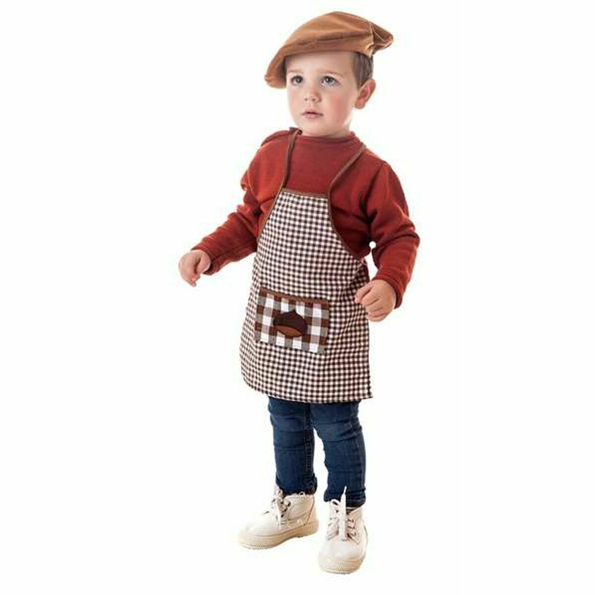 Costume for Children Brown Male Chef/1-2 years