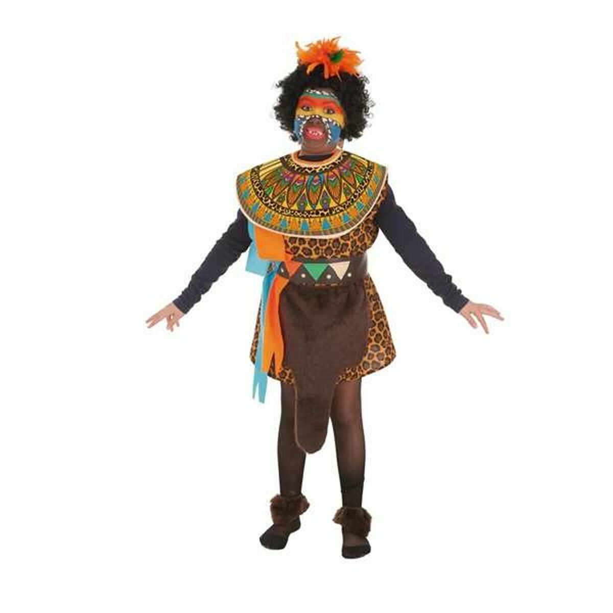 Costume for Children African Man (5 Pieces)/3-5 Years