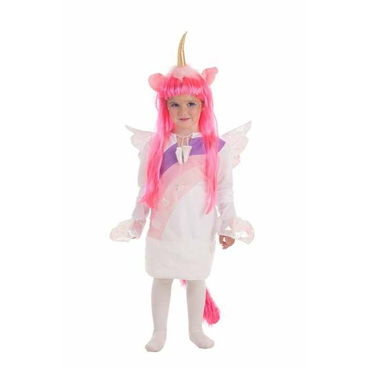 Costume for Children Unicorn (4 Pieces)/3-5 Years