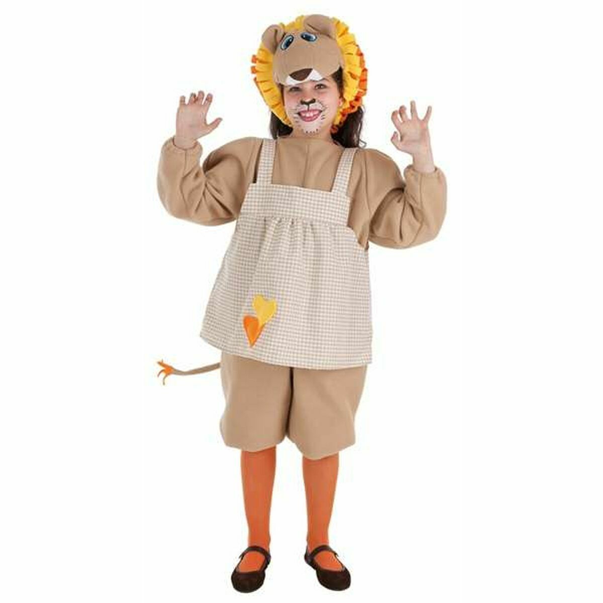 Costume for Children Crazy Lion (1 Piece)/3-5 Years