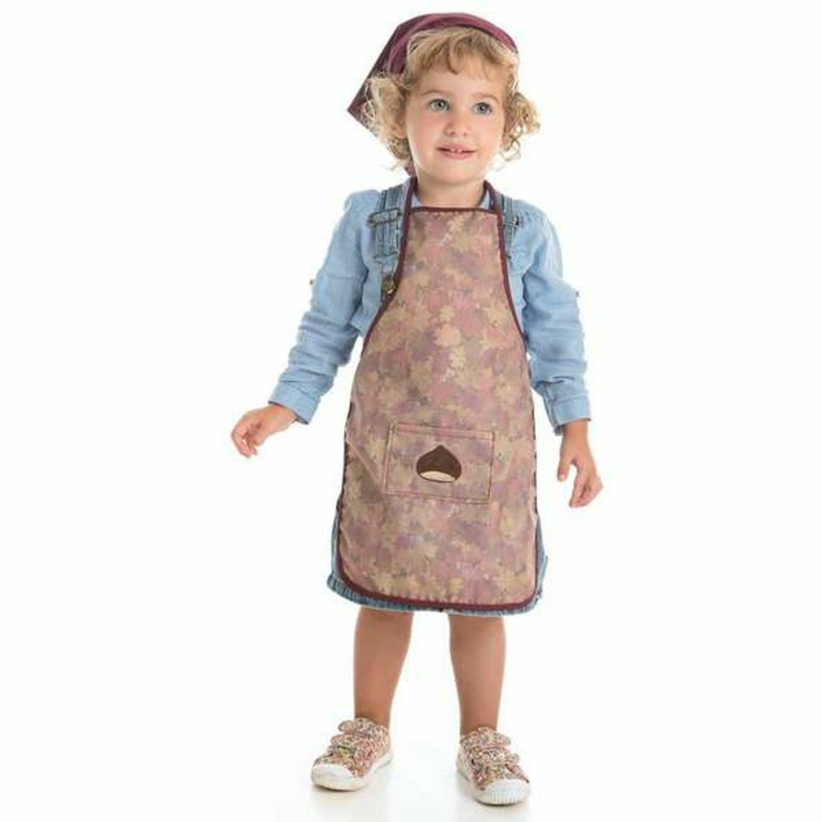 Costume for Children Female Chef Autumn Brown/3-5 Years