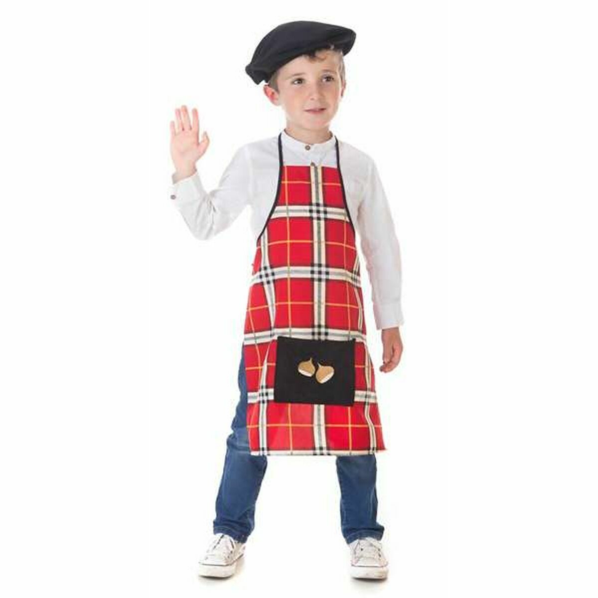Costume for Children Chesnut seller 2 Pieces Red/3-5 Years
