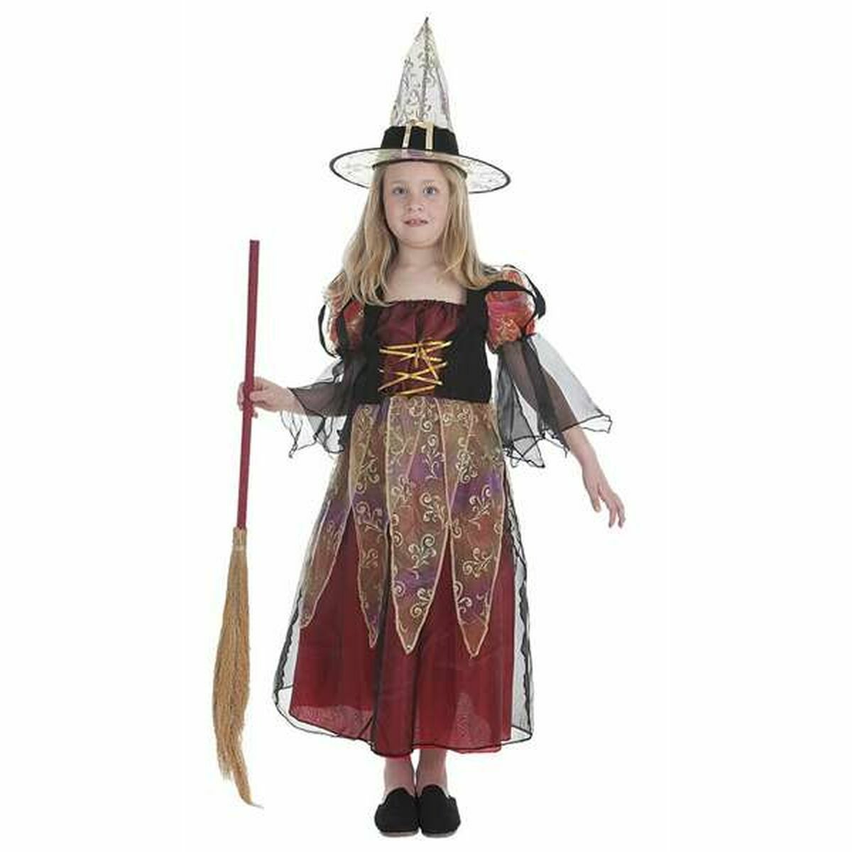 Costume for Children Burgundy Witch (2 Pieces)/3-6 years