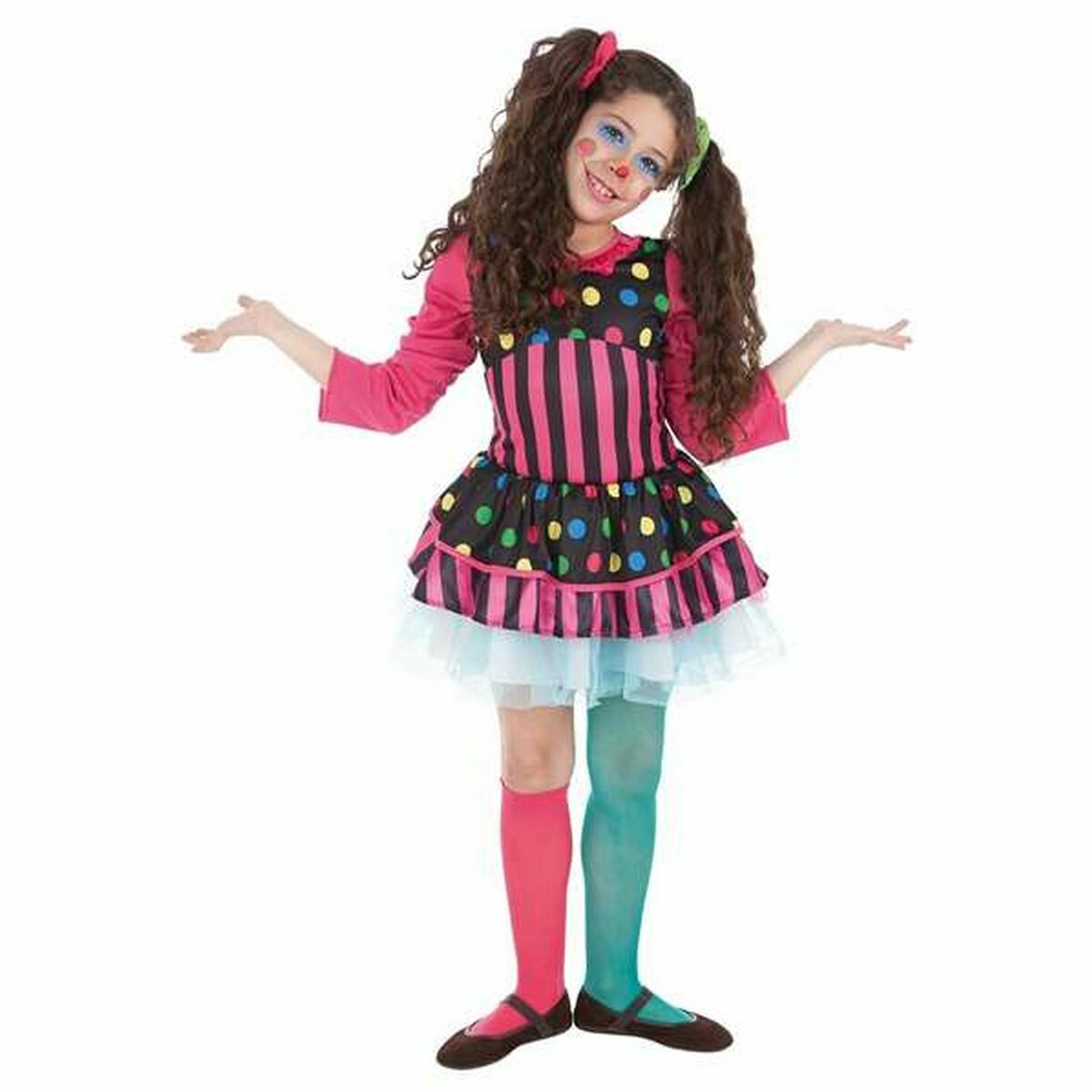 Costume for Children Female Clown (1 Piece)/3-6 years