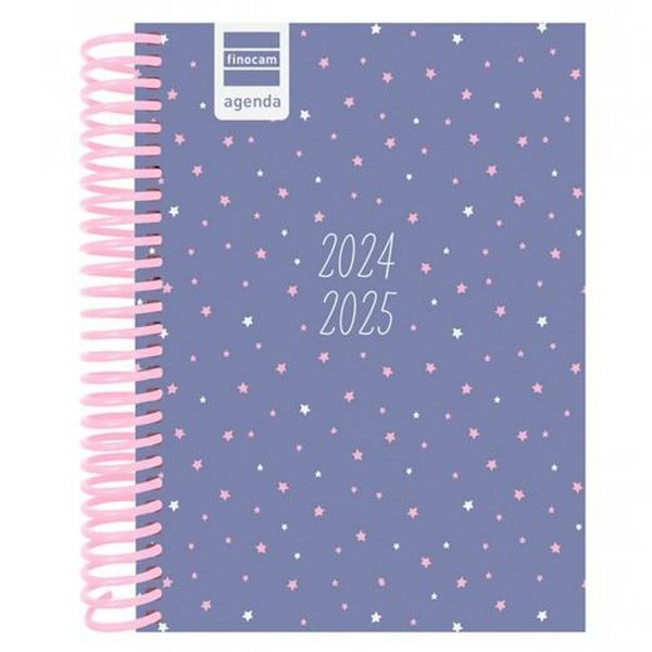 Diary Finocam Diva Multicolour 1/8 12 x 16,4 cm 2024-2025