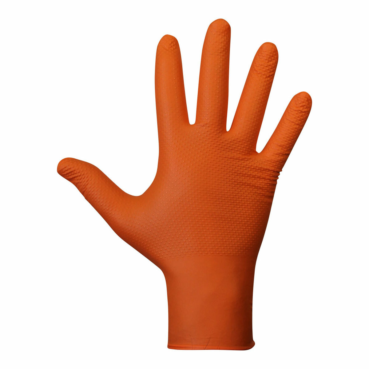 Nitrile gloves JUBA Agility Grip Orange Powder-free 50 Units/9