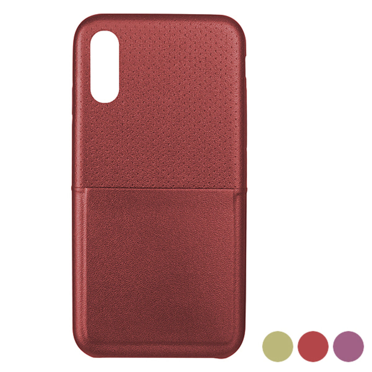 Mobile cover Iphone X/xs KSIX Dots/Red