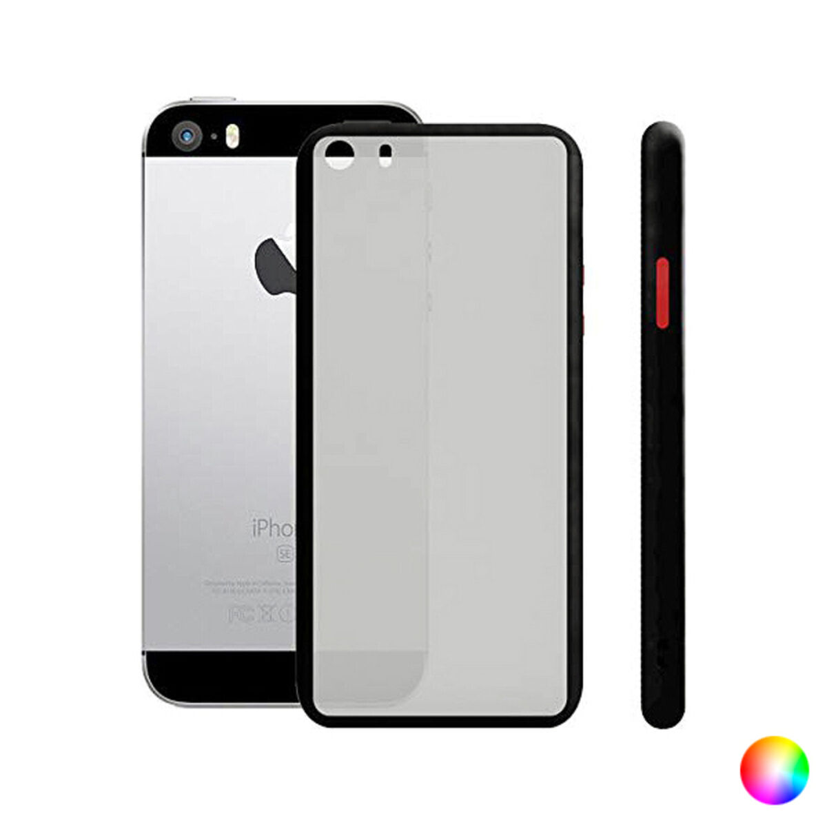 Mobile cover iPhone 7/8/SE2020 KSIX Duo Soft/Red