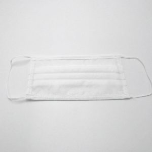 Hygienic Face Mask Contact Washable White