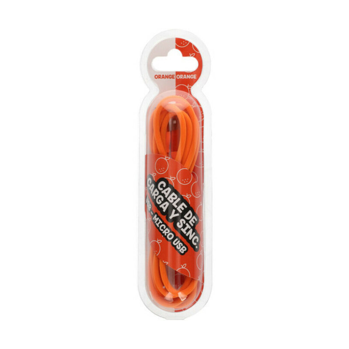 USB Cable to Micro USB Contact 1,5 m/Orange