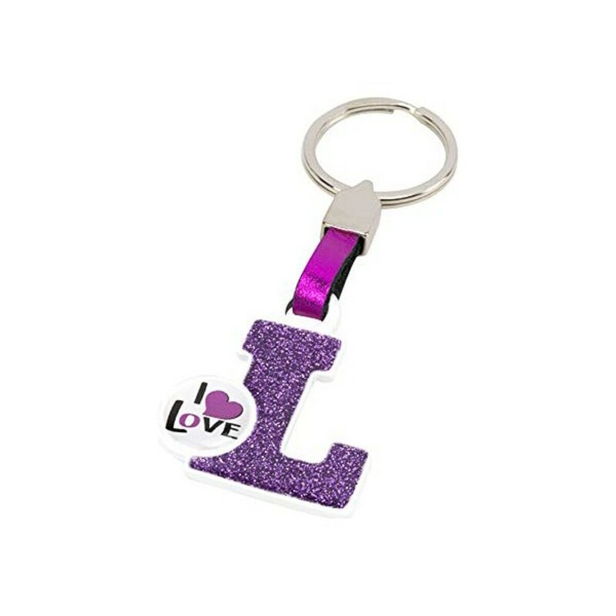 Keychain Letter L/Blue