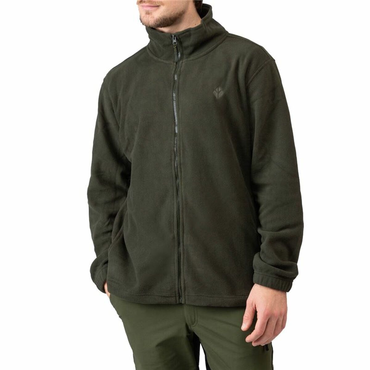 Fleece Lining Alphaventure Bidinamarca Dark green Men/3XL