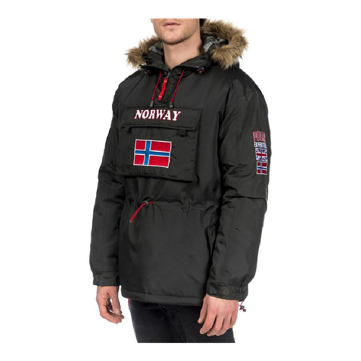 Men's Sports Jacket Alphaventure Noreg Black/XL