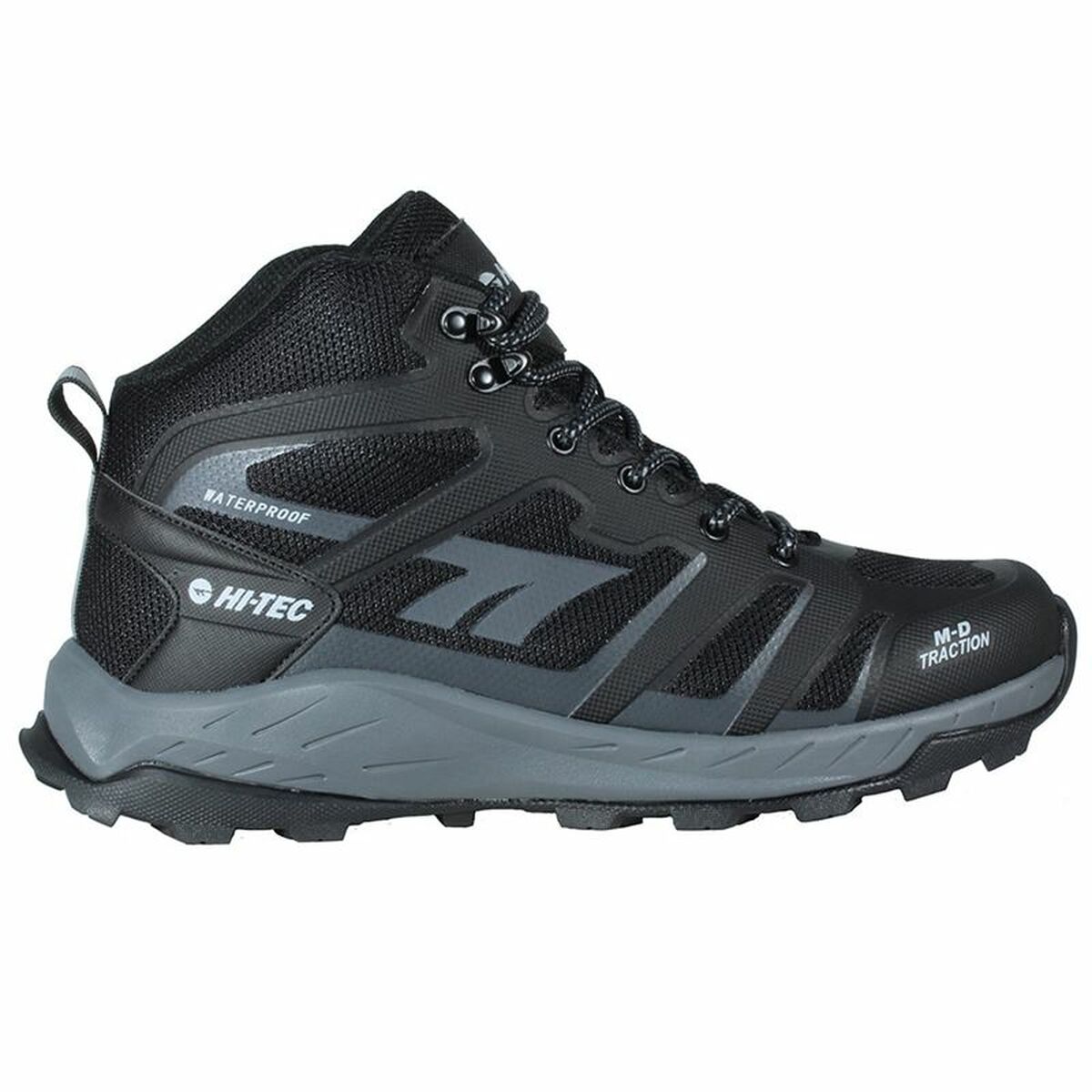 Hiking Boots Hi-Tec Toubkal Mid Waterproof Black/40