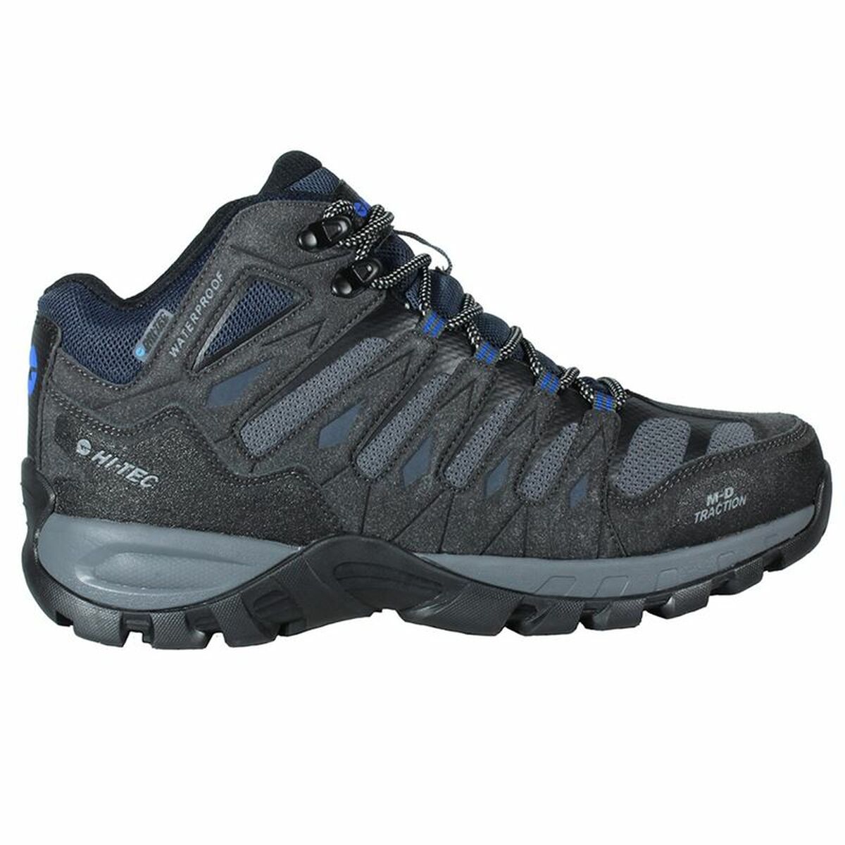 Hiking Boots Hi-Tec Corzo Mid Waterproof Black Anthracite/41