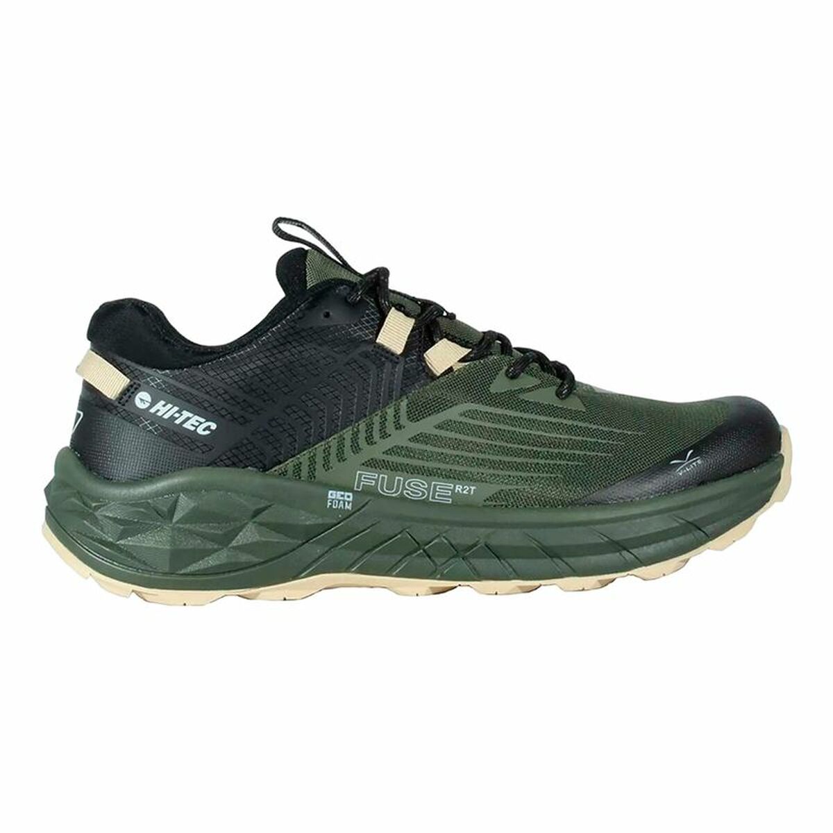 Men's Trainers Hi-Tec Geo Fuse Olive/41