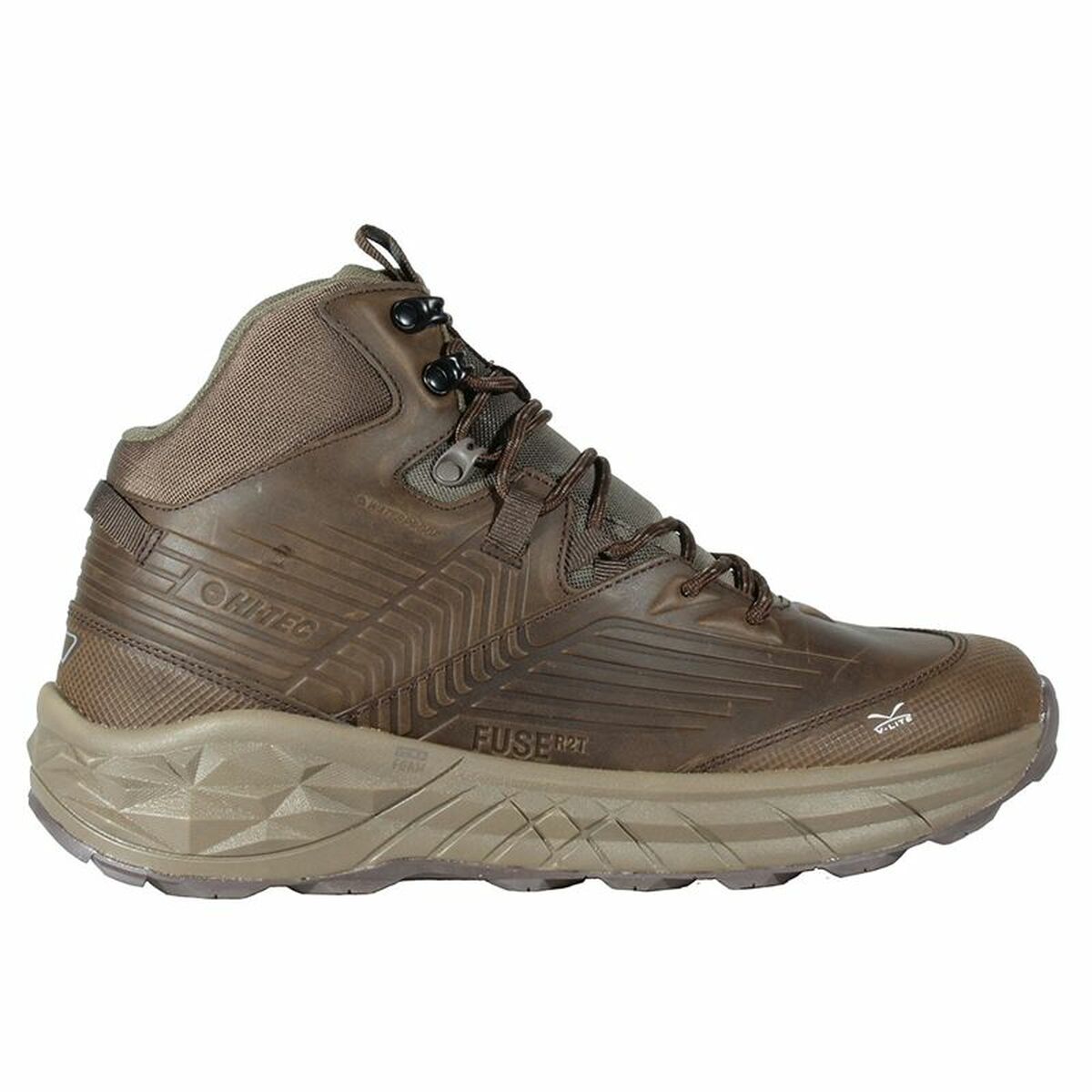 Hiking Boots Hi-Tec Geo Fuse Trek Mid Brown/41