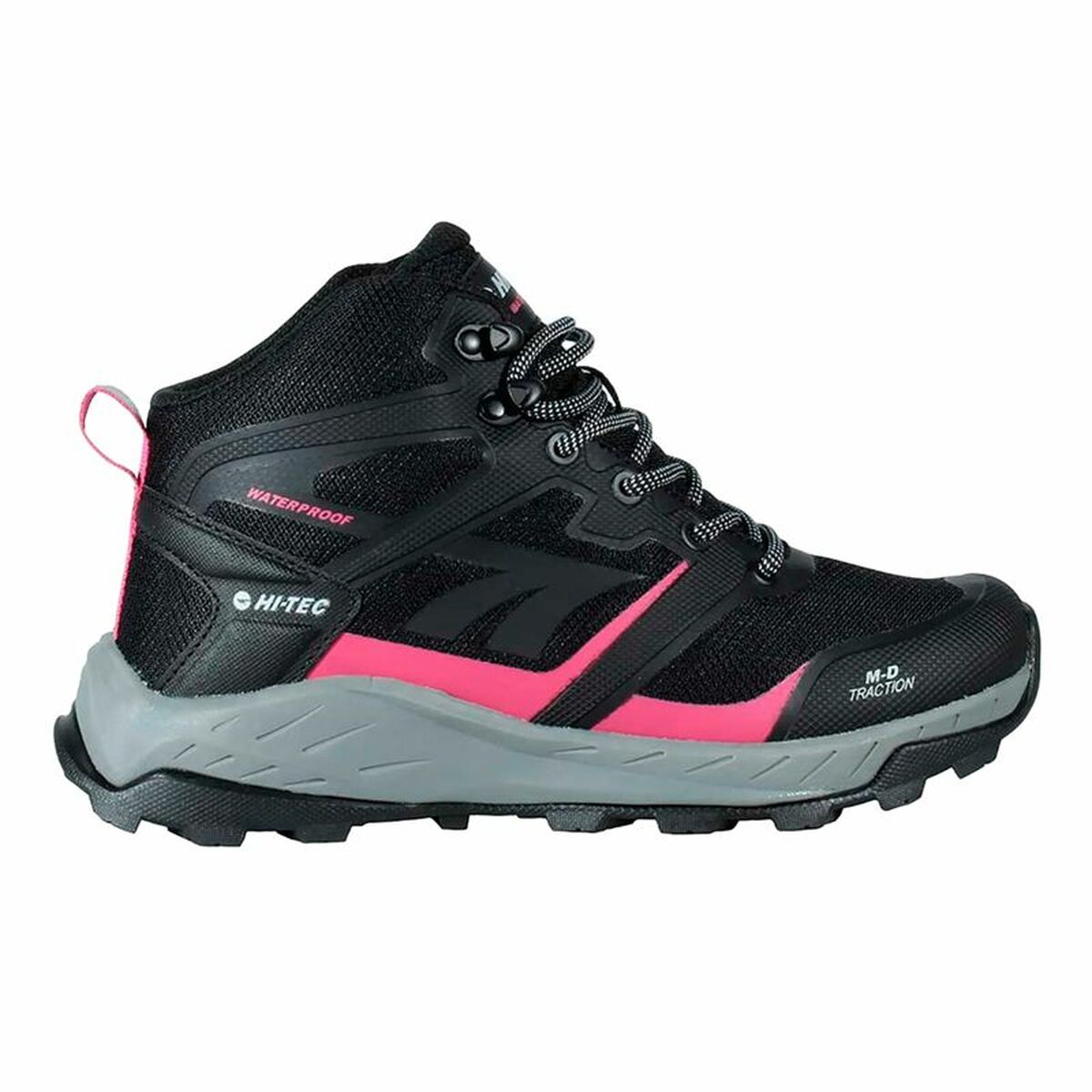 Hiking Boots Hi-Tec Toubkal Mid Wp Black/36