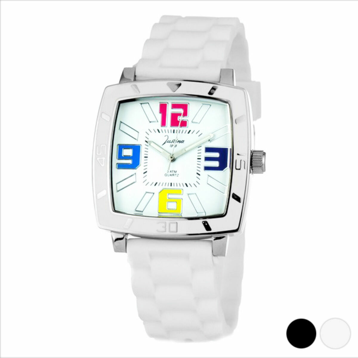 Unisex Watch Justina 21971 (Ø 40 mm)/White