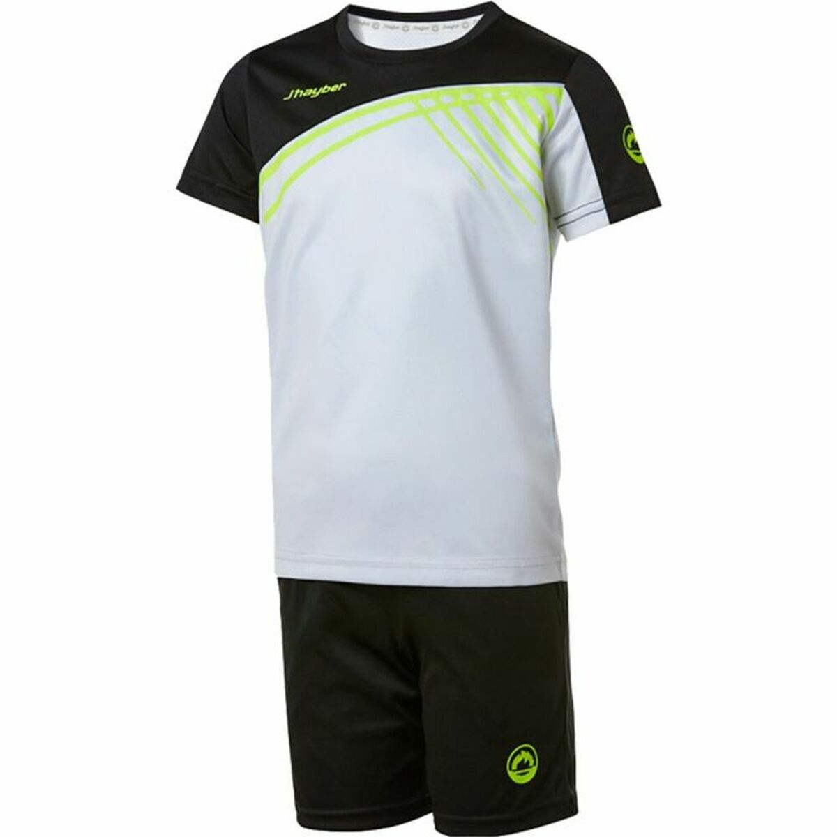 Adult's Sports Outfit J-Hayber Stripe White Black/XL