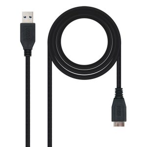 USB 3.0 A to Micro USB B Cable NANOCABLE 10.01.110-BK/2 m