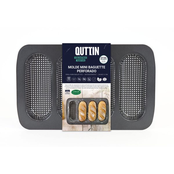 Baguette Mould Quttin Baguette 0,5 mm 34,6 x 21,5 x 3 cm
