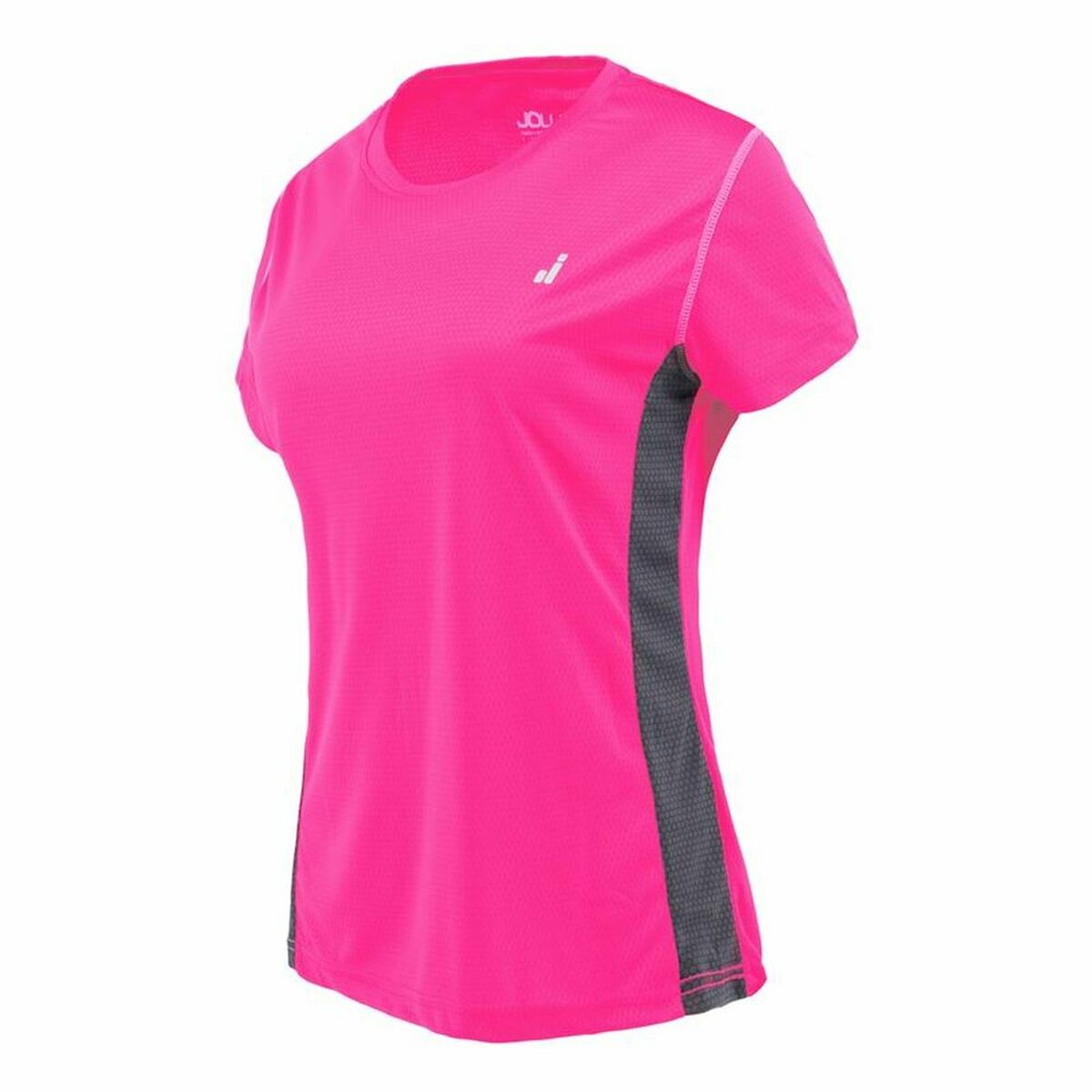 Short-sleeve Sports T-shirt Joluvi Ultra  Fuchsia/XL