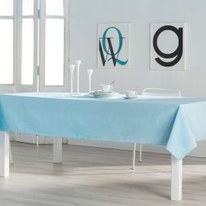 Tablecloth Naturals Blue/140 x 160 cm