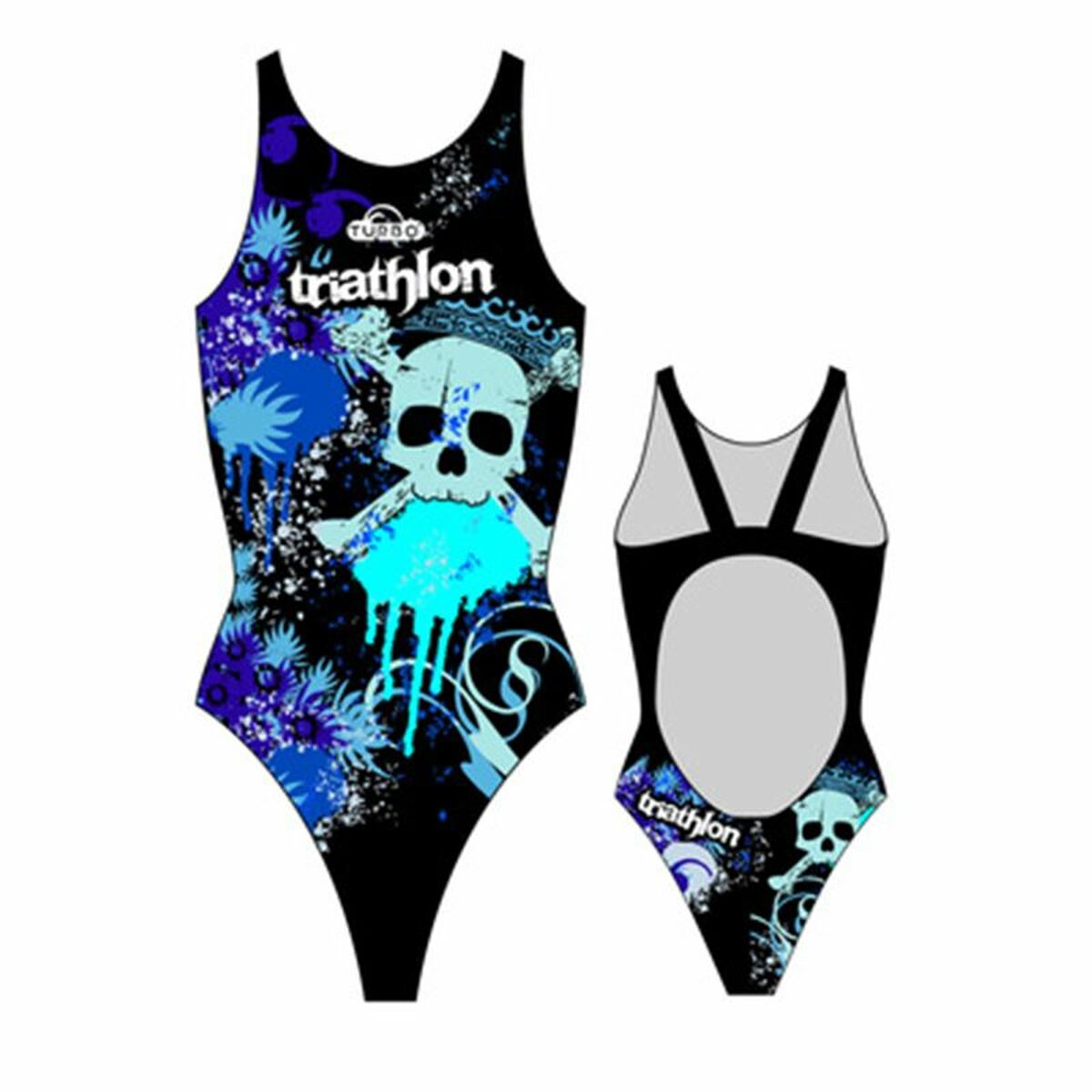 Women’s Bathing Costume Turbo 'Revolution' Black/L