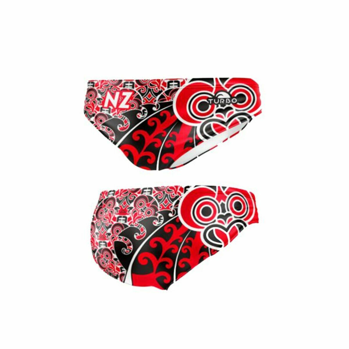 Men’s Bathing Costume Turbo New Zealand 2023 Red/XL