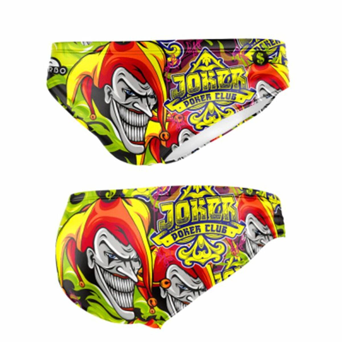 Men’s Bathing Costume Turbo Joker-New Yellow/S