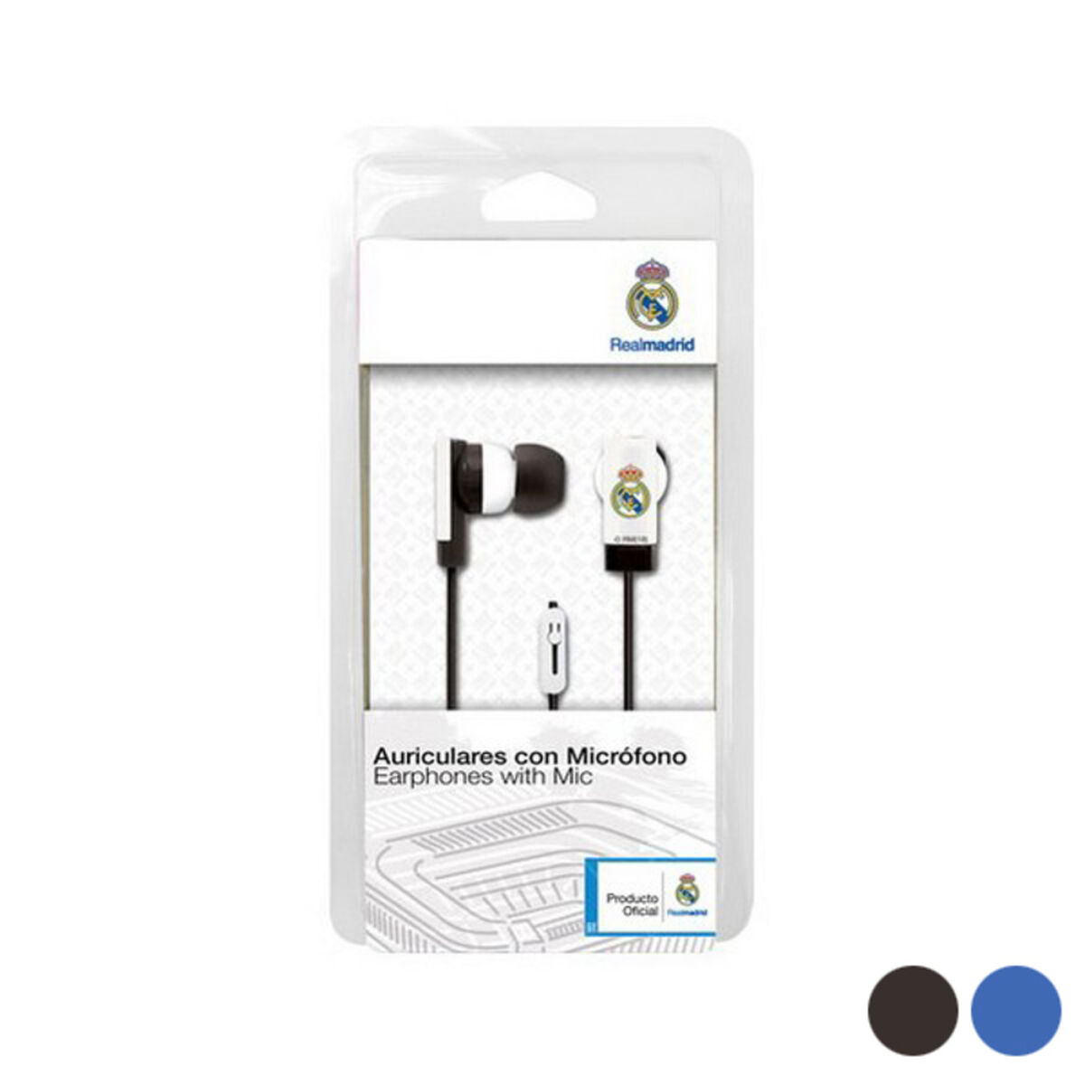 In ear headphones Real Madrid C.F./Black
