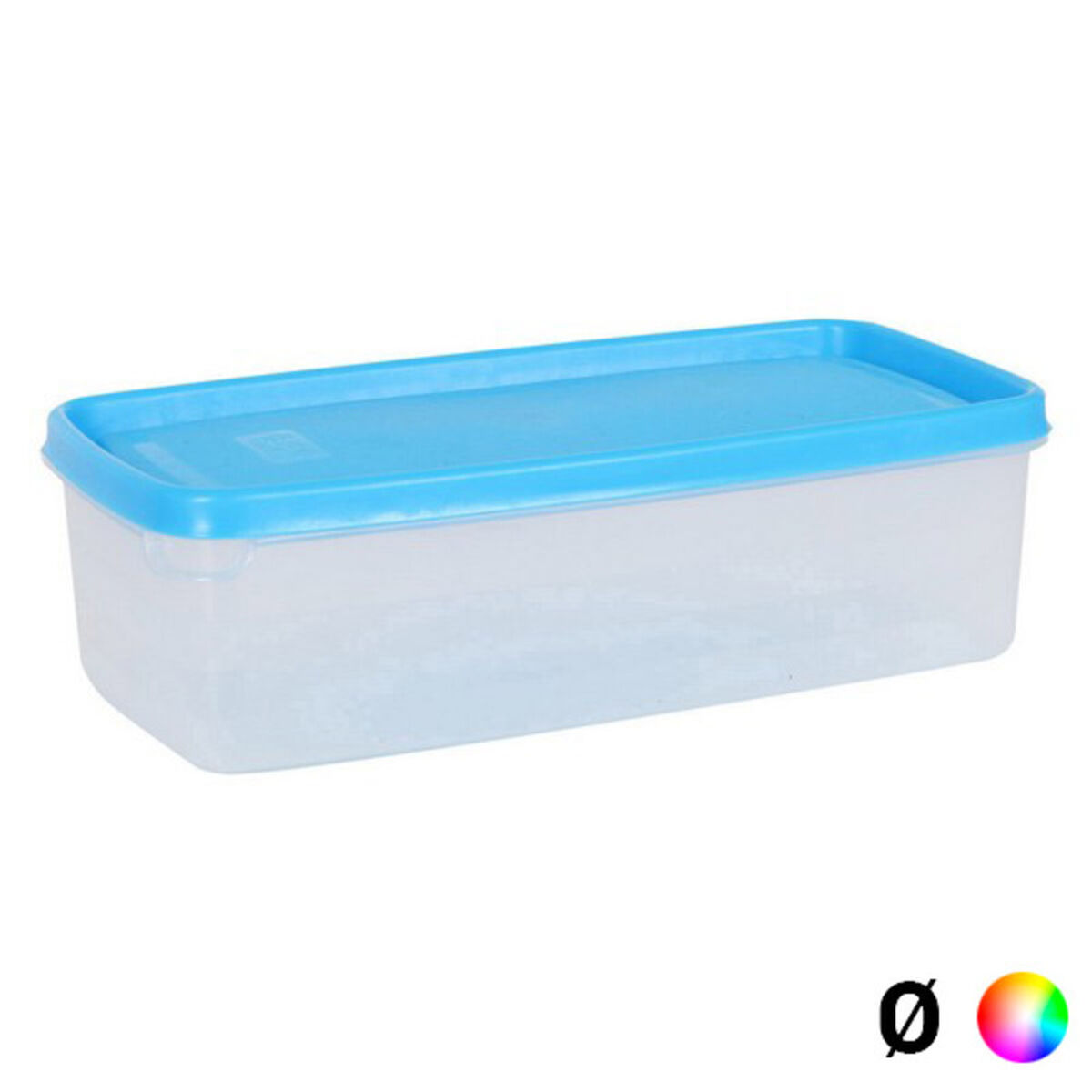 Rectangular Lunchbox with Lid Rectangular/8 L