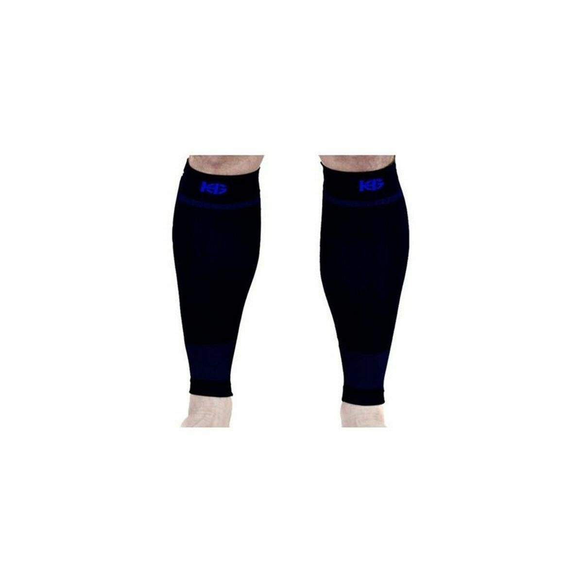 Sports Compression Calf Sleeves Sandsock Sands Black Blue/XL