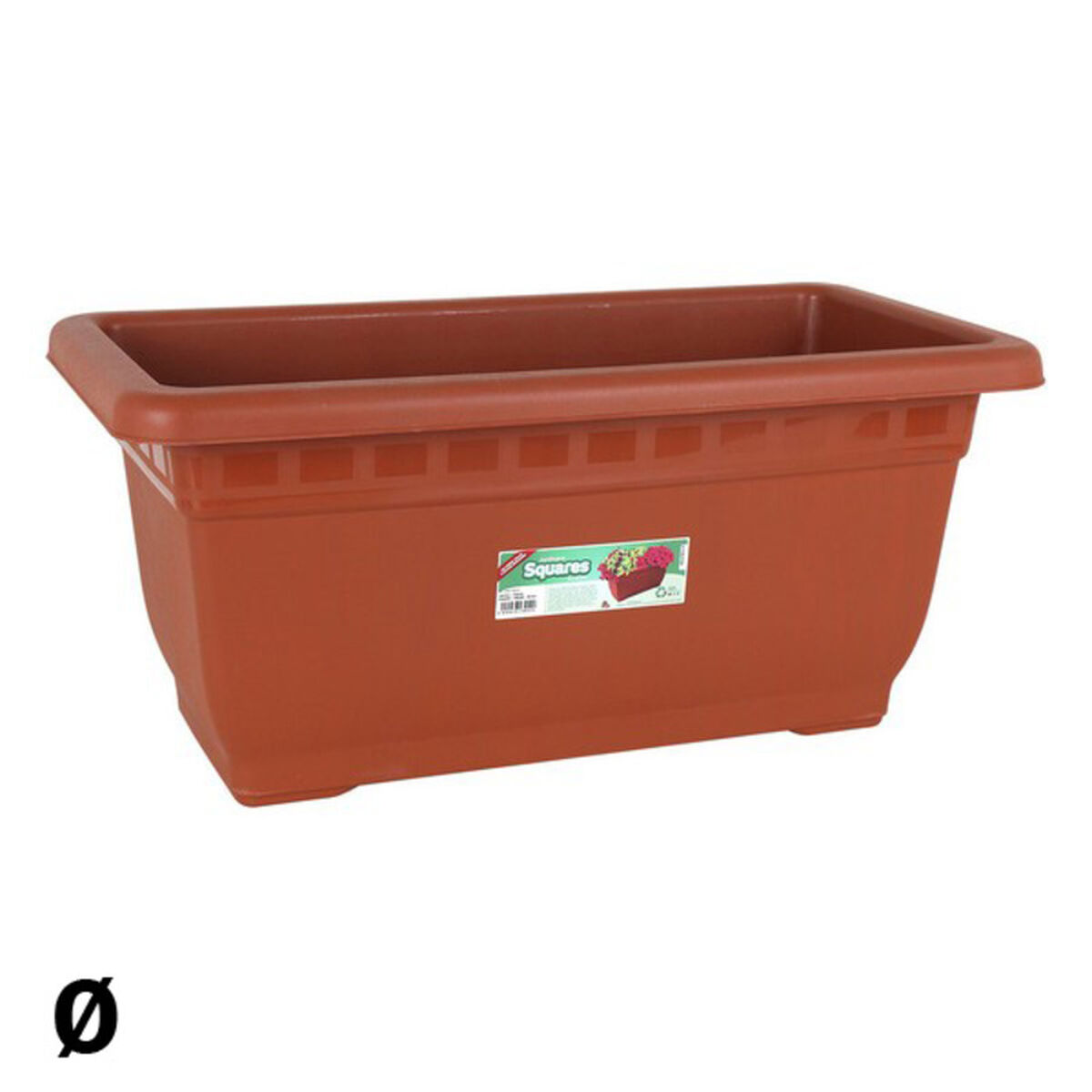 Planter Dem Brown/80 x 40 cm