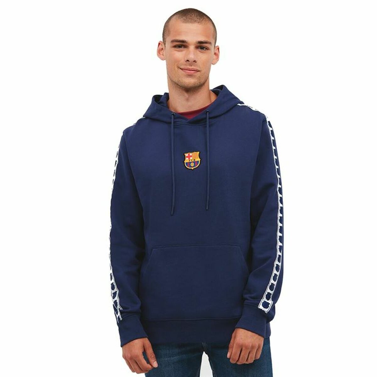 Men’s Hoodie F.C. Barcelona Navy Blue/S