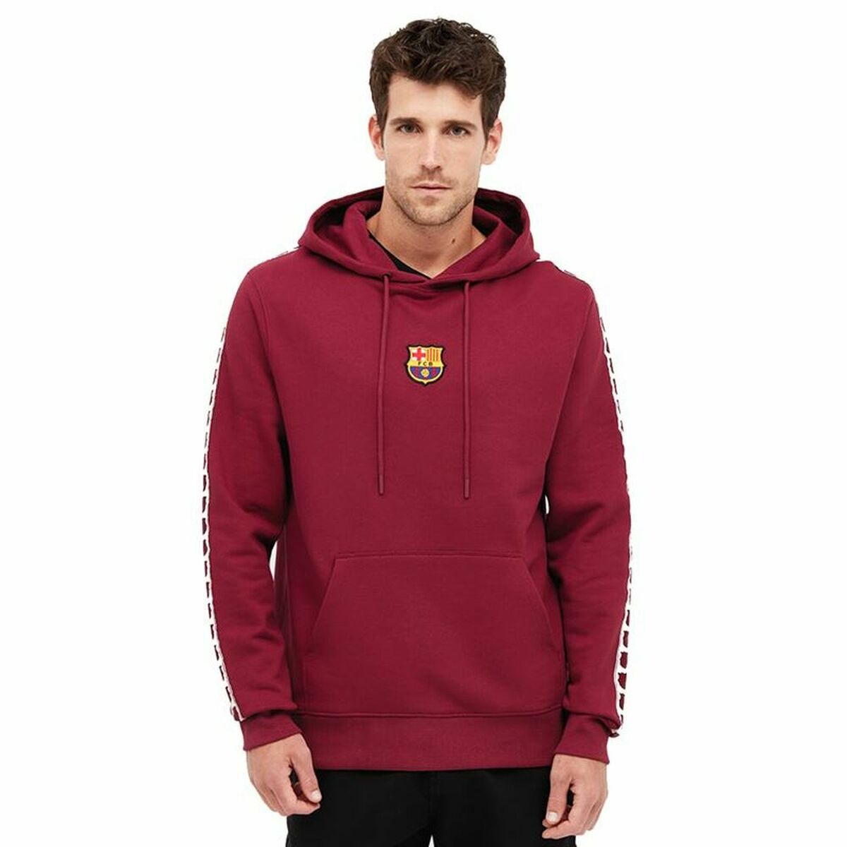 Men’s Hoodie F.C. Barcelona Maroon/L