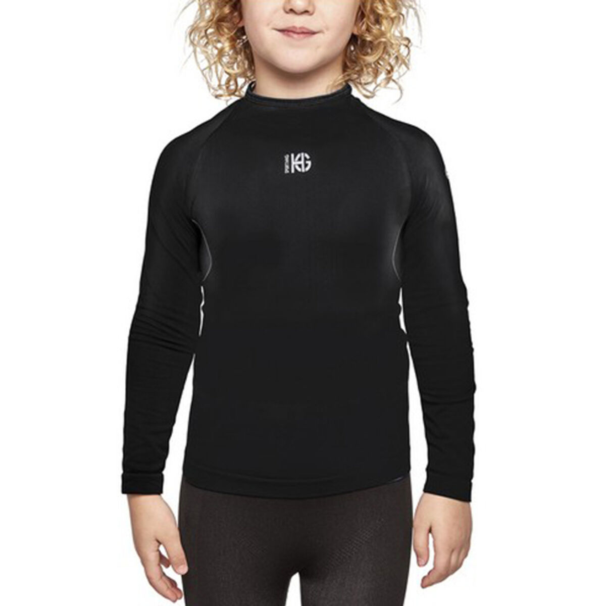 Children's Thermal T-shirt Sport Hg Eleven Black/M